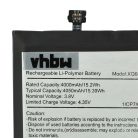 VHBW CAT XQ6602G mobile phone battery - 4000 mAh 3.8 V Li-polymer - Smartphone battery