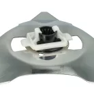 VHBW MTD MRK7003A, MRK6101A 2x Blade - Stainless Steel, Silver