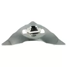 VHBW MTD MRK7003A, MRK6101A 2x Blade - Stainless Steel, Silver