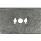 VHBW MTD 122-102-619 Exchange Blade Akkus Fűnyíró - Rozsdamentes Acél, Ezüst