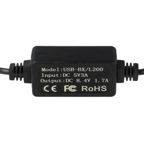 VHBW USB Charging Cable Sony AC-L200, AC-L200B, AC-L200C - 170 cm