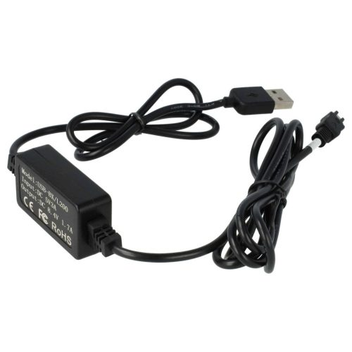 VHBW USB Charging Cable Sony AC-L200, AC-L200B, AC-L200C - 170 cm