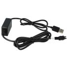 VHBW USB Charging Cable Sony AC-L200, AC-L200B, AC-L200C - 170 cm