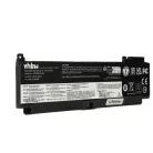 VHBW Notebook Battery for Lenovo 01AV406, 01AV405, 01AV407, 01AV462 - 1000 mAh 11.4 V Li-Polymer, Black
