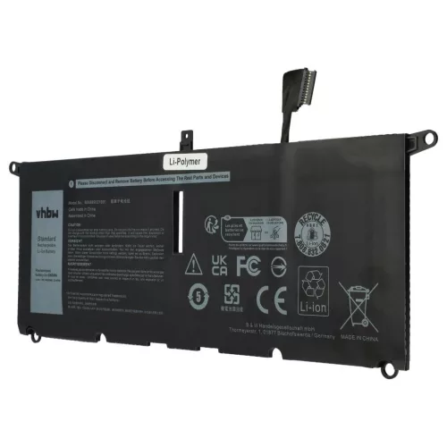 VHBW Notebook Battery for Dell H754V, DXGH8, 0V48RM, 0H754V, HK6N5, DGV24 - 4400 mAh 7.6 V Li-Polymer