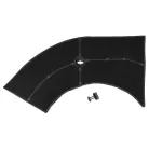 VHBW AEG 5027456700/2 Aktívszén Szűrő - 28 x 13,3/9,5 x 2,6 cm