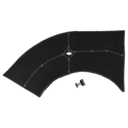 VHBW AEG 5027456700/2 Aktívszén Szűrő - 28 x 13,3/9,5 x 2,6 cm