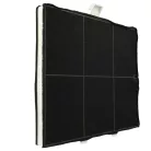 VHBW Bosch DHZ5135 Active Carbon Filter - 25.5 x 22.5 x 2.3 cm
