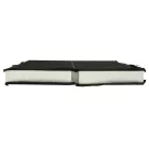 VHBW Bosch DHZ5135 Active Carbon Filter - 25.5 x 22.5 x 2.3 cm