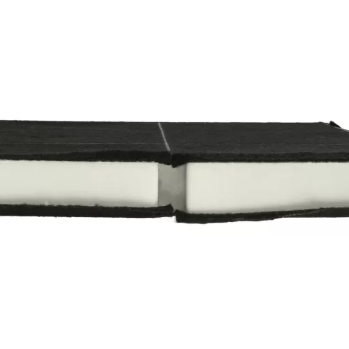 VHBW Bosch DHZ5135 Active Carbon Filter - 25.5 x 22.5 x 2.3 cm