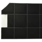 VHBW Bosch DHZ3300 Active Carbon Filter - 49.6 x 23 x 3 cm