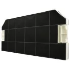 VHBW Bosch DHZ3300 Active Carbon Filter - 49.6 x 23 x 3 cm