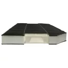 VHBW Bosch DHZ3300 Active Carbon Filter - 49.6 x 23 x 3 cm