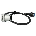 VHBW OBD Adapter für Mercedes-Benz C4 Fahrzeug / Diagnosetool - OBD1 Kabel, 21,7 cm