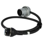 VHBW OBD Adapter für Mercedes-Benz C4 Fahrzeug / Diagnosetool - OBD1 Kabel, 21,7 cm