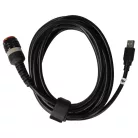 VHBW USB Adapter Cable instead of Volvo 88890305 - 17.5 cm