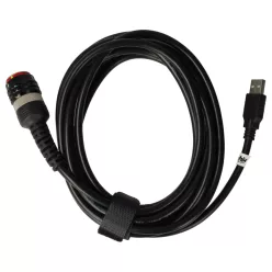 VHBW USB Adapter Cable instead of Volvo 88890305 - 17.5 cm