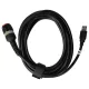 VHBW USB Adapter Cable instead of Volvo 88890305 - 17.5 cm