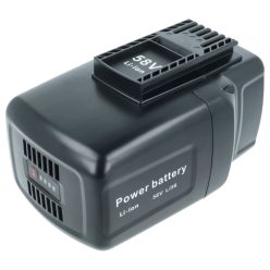  VHBW Power Tool Battery McCulloch 59-09.238.03, 582611701, 590810401 - 4000 mAh 58.0 V Li-Ion