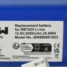 VHBW Battery for Philips CP0111/01, 4IFR19/66 - 2000 mAh, 12.8 V, Li-Ion