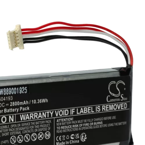 VHBW Automotive Diagnostic Tool Battery Autel MLP604193 - 2800 mAh 3.7 V Li-polymer