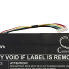 VHBW Notebook akkumulátor  Acer KT00407008, AP18C7M - 3800 mAh 15,4 V Li-polimer, fekete