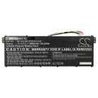 VHBW Notebook akkumulátor  Acer KT00407008, AP18C7M - 3800 mAh 15,4 V Li-polimer, fekete