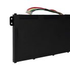 VHBW Notebook akkumulátor  Acer KT00407008, AP18C7M - 3800 mAh 15,4 V Li-polimer, fekete