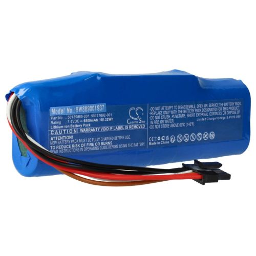 Mobil PC akku Honeywell 50121692-001, 50139885-001, L3-52301624A-R - 6800 mAh 7,4 V Li-Ion