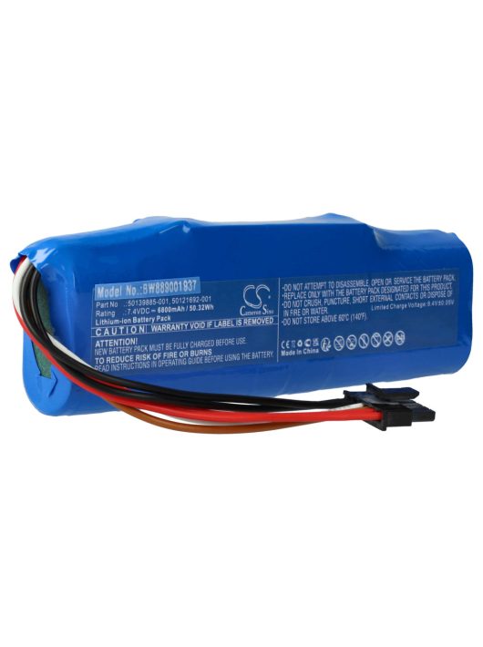 Mobil PC akku Honeywell 50121692-001, 50139885-001, L3-52301624A-R - 6800 mAh 7,4 V Li-Ion