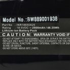 VHBW Battery for Philips INR18650X25 type - 2500 mAh, 18.5 V, Li-Ion