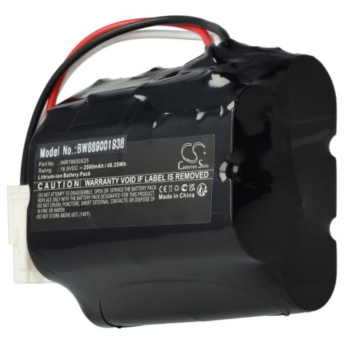 VHBW Battery for Philips INR18650X25 type - 2500 mAh, 18.5 V, Li-Ion