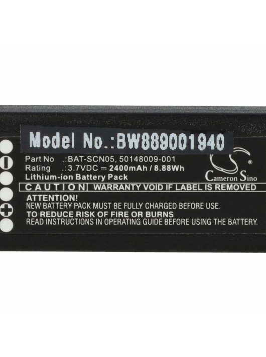 Honeywell 50148009-001, BAT-SCN05 Vonalkód-leolvasó POS Akkumulátor - 2400 mAh 3,7 V Li-Ion