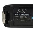 VHBW Honeywell CW45-BAT, CW45-BAT-S Mobil Számítógép Akkumulátor - 3400 mAh, 3,7 V