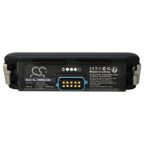 VHBW Honeywell CW45-BAT, CW45-BAT-S Mobil Számítógép Akkumulátor - 3400 mAh, 3,7 V