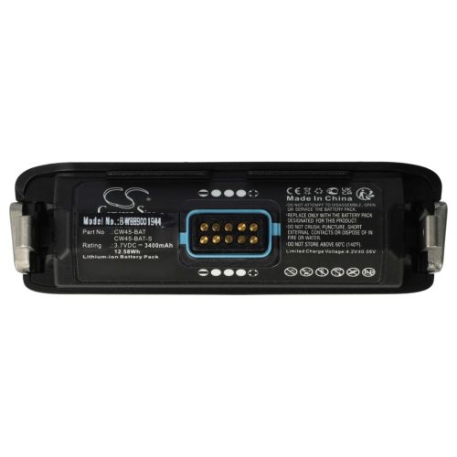VHBW Honeywell CW45-BAT, CW45-BAT-S Mobil Számítógép Akkumulátor - 3400 mAh, 3,7 V