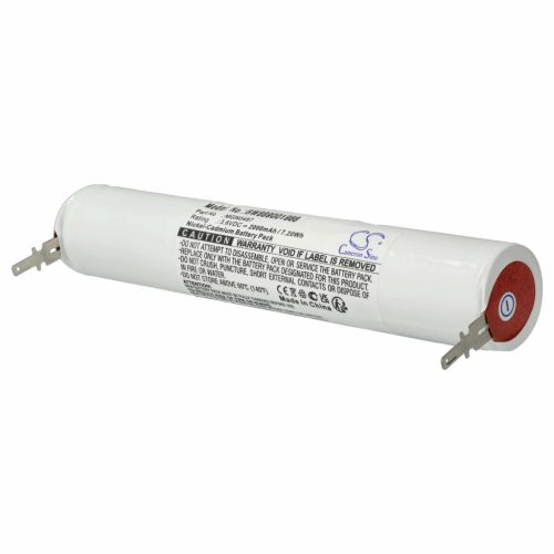 VHBW Notbeleuchtung Akku Schneider OVA TD110431 - 2000 mAh 3,6 V NiCd