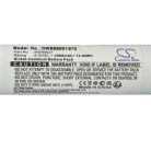 VHBW Notbeleuchtung Akku NX MGN9021 - 2000 mAh 6 V NiCd