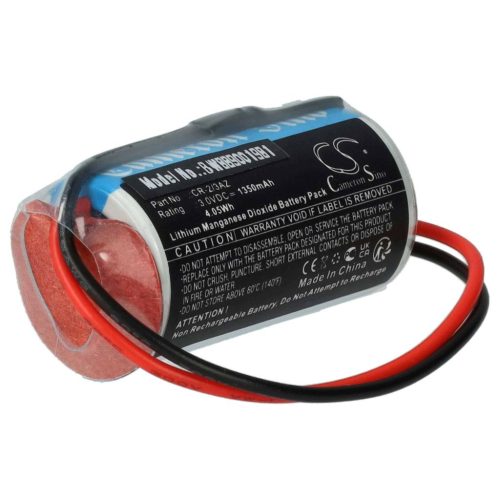 Verisure CR-2/3 Riasztórendszer Elem - 1350 mAh 3 V Li-MnO2