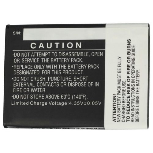 VHBW Senior mobile phone battery for Emporia AK-S3M-BC - 2500 mAh 3.8 V Li-polymer - Smartphone battery