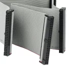 VHBW SCSI Flat Ribbon Cable - 5 pcs, 50 Pin, 50 cm