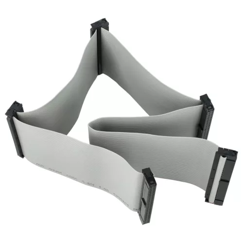 VHBW SCSI Flat Ribbon Cable - 5 pcs, 50 Pin, 50 cm