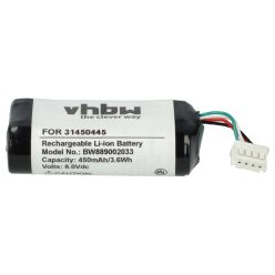 VHBW Mobil PC Akku Volvo 31450445 - 450 mAh 8 V Li-Ion