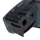 VHBW Brady M21-750-595-RD-BK Címkeszalag, 19,05 mm, Fekete-Piros