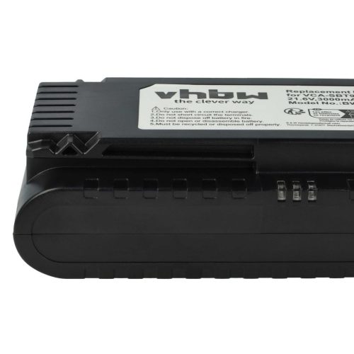 Samsung DJ96-00221A, VCA-SBT90E, VCA-SBT90 akkumulátor - 3000 mAh, 21,6 V, Li-Ion