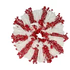 VHBW 2x Leifheit 52115, 52094 Felmosófej - Mikroszálas, Fehér, Piros