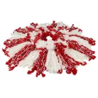 VHBW 2x Leifheit 52115, 52094 Felmosófej - Mikroszálas, Fehér, Piros