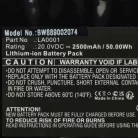 VHBW Landxcape LA0002, LA0001 Lawn Mower Battery - 2500 mAh 20 V Li-Ion