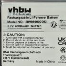 VHBW Universal Battery for Various Devices - 4000 mAh 3.7 V Li-Polymer