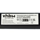VHBW Battery for Neato 810841012076, 205-0011, 205-0013, 4INR19/65-2 - 5200 mAh, 14.4 V, Li-Ion